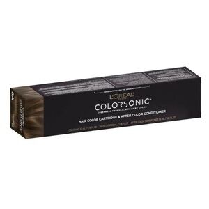 L'Oreal Paris Colorsonic  Permanent Hair Color Cartridge 6A Light Brown Ash NEW